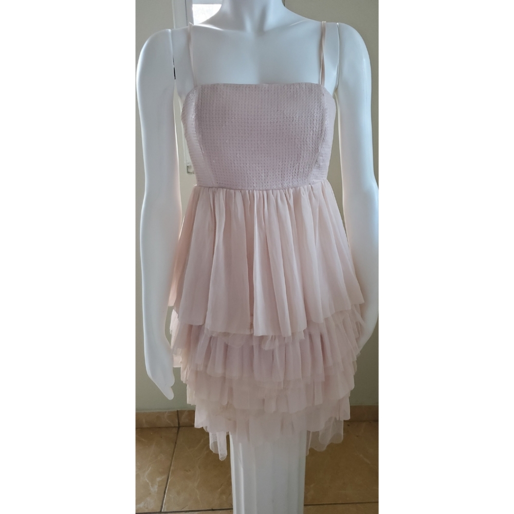 MM Couture Baby Pink Dress